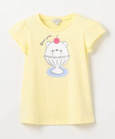 ANY KIDS 【水で色が変わる】接触冷感 しろくま ミラクルプリント Tシャツ