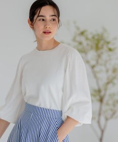 組曲 【アンサンブル対応】ハイゲージ 袖ギャザーニット