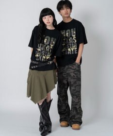 WEGO 【ユニセックス着用ITEM/XSSMLXLサイズ展開】アソートグラフィックBIG　T（SS）-2