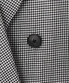 自由区 L 【洗える】ビエラチェックテーラード ジャケット