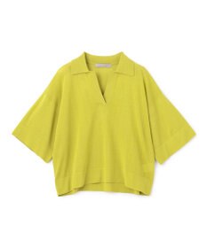 UNFILO フロスティコットン スキッパーニット