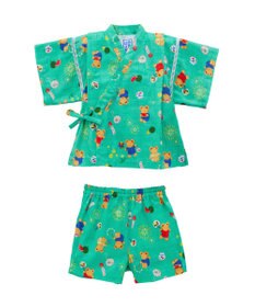 MIKI HOUSE HOT BISCUITS 【ミキハウス】【80-120cm】ミキハウスベア 甚平スーツ