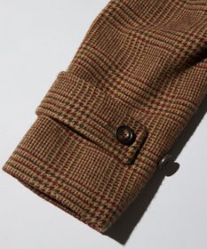 J.PRESS MEN 【JAPAN TWEED with REAL SHETLAND】ガンクラブチェック バルカラーコート