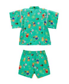 MIKI HOUSE HOT BISCUITS 【ミキハウス】【80-120cm】ミキハウスベア 甚平スーツ