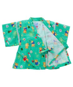 MIKI HOUSE HOT BISCUITS 【ミキハウス】【80-120cm】ミキハウスベア 甚平スーツ