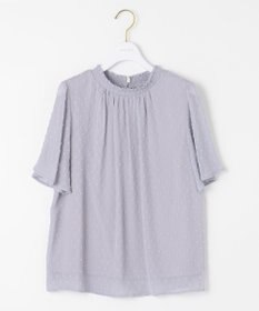 ANY SIS L 【美人百花6月号掲載】カットドビー ブラウス