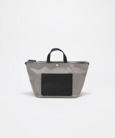 TOPKAPI 【Breath TOPKAPI sis】【WEB限定】ナイロン レザーポケット ミニ トートバッグ ショルダー付き 軽量 / CALM カーム