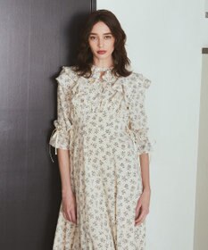 Maison de FLEUR フラワープリントワンピース