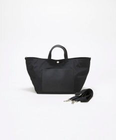 TOPKAPI 【Breath TOPKAPI sis】【WEB限定】ナイロン レザーポケット ミニ トートバッグ ショルダー付き 軽量 / CALM カーム