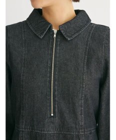 Green Parks ・ＥＬＥＮＣＡＲＥ　ＤＵＥ　デニムハーフＺＩＰワンピース