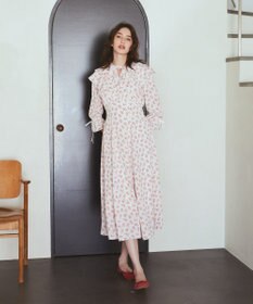Maison de FLEUR フラワープリントワンピース
