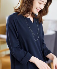 Tiaclasse 【日本製】どんなスタイルにも合わせやすいクリスタルネックレス