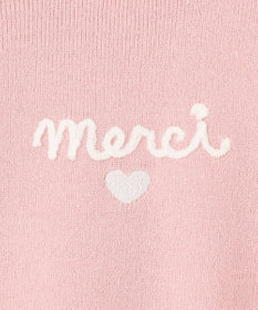 ANY KIDS 肩フリル しあわせタッチニット