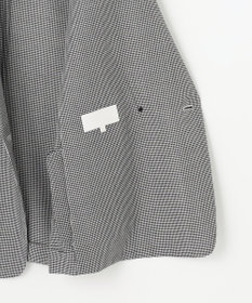 自由区 L 【洗える】ビエラチェックテーラード ジャケット