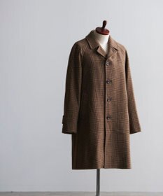 J.PRESS MEN 【JAPAN TWEED with REAL SHETLAND】ガンクラブチェック バルカラーコート