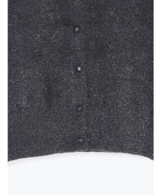 Te chichi ラメシャギークルーネックカーディガン