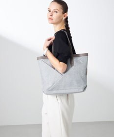 Y'SACCS リネンライク　イニシャルトート　Mサイズ