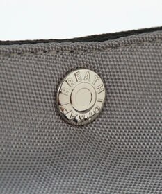 TOPKAPI 【Breath TOPKAPI sis】【WEB限定】ナイロン レザーポケット ミニ トートバッグ ショルダー付き 軽量 / CALM カーム