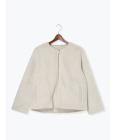 Te chichi リバーシブルファームートンブルゾン