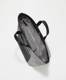 TOPKAPI 【Breath TOPKAPI sis】【WEB限定】ナイロン レザーポケット ミニ トートバッグ ショルダー付き 軽量 / CALM カーム