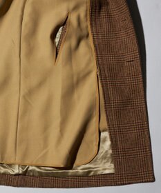 J.PRESS MEN 【JAPAN TWEED with REAL SHETLAND】ガンクラブチェック バルカラーコート
