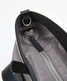 TOPKAPI 【Breath TOPKAPI sis】【WEB限定】ナイロン レザーポケット ミニ トートバッグ ショルダー付き 軽量 / CALM カーム