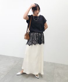 Green Parks レースドッキングフレンチプルオーバー