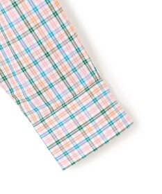 J.PRESS MEN 【SOMELOS / ソメロス】コットンオックス マルチチェックシャツ / B.D.