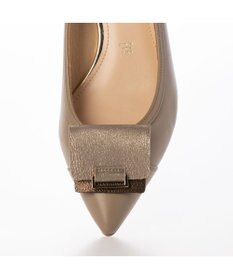 MODE ET JACOMO <MODE ET JACOMO>スクエアバックルポインテッドトゥパンプス