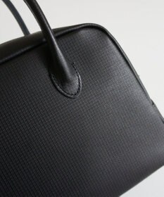 TIDEWAY MOSS グリッド ボストンバッグ M