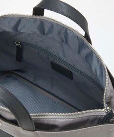 TOPKAPI 【Breath TOPKAPI sis】【WEB限定】ナイロン レザーポケット ミニ トートバッグ ショルダー付き 軽量 / CALM カーム