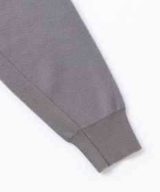 UNFILO MENS 【新色追加】スウェットライク クルーニット [24年秋冬商品]