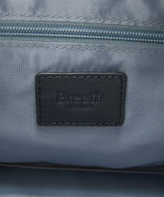 TOPKAPI 【Breath TOPKAPI sis】【WEB限定】ナイロン レザーポケット ミニ トートバッグ ショルダー付き 軽量 / CALM カーム