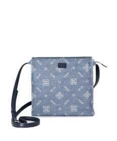 IBIZA アスール　ロゴデニム　ショルダーバッグ