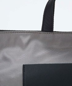 TOPKAPI 【Breath TOPKAPI sis】【WEB限定】ナイロン レザーポケット ミニ トートバッグ ショルダー付き 軽量 / CALM カーム