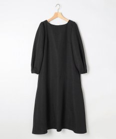 組曲 L ラメジャカード ボートネックワンピース