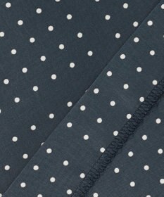 J.PRESS LADIES L 【洗える】ブロックドットプリント フレアー スカート