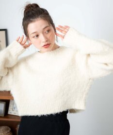 WEGO 2WAYブークレリボンカーデ