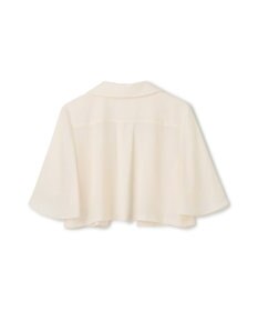 GRACE CONTINENTAL ケープスリーブシアージャケット