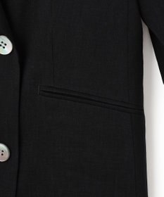 23区 【STORY7月号掲載】リネンレーヨンストレッチ ダブル ジャケット