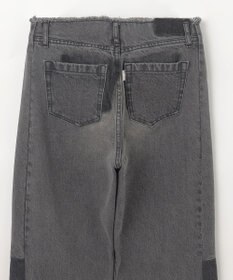 GRACE CONTINENTAL ベルトレスデニムパンツ