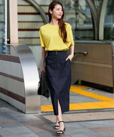 ANY SIS 【2WAY】フロントジップタイト スカート