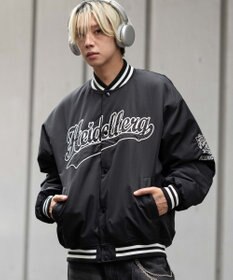 WEGO 【ユニセックス着用ITEM】グラフィックパファースタジャン