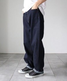 LENO LOOSE TAPERED JEANS 《UNISEX》 ルーズテーパードデニムパンツ