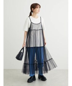 Green Parks ・ＥＬＥＮＣＡＲＥ　ＤＵＥ　２ｗａｙチュールキャミワンピ