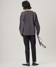 自由区 【洗える】ドライコットンハイゲージニット カーディガン