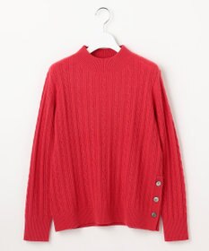 J.PRESS LADIES L WOOL BLEND AIR ハイネック ニット