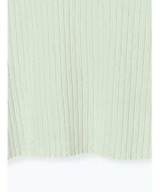 Te chichi レースカフスリブニット