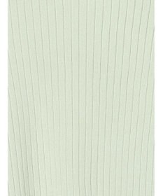 Te chichi レースカフスリブニット