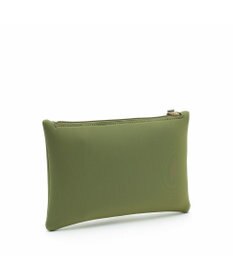 A.D.M.J. 【魔法の様に軽い】マジックライト/イタリアンファブリックステッチ刺しゅうフラットポーチ2セット(S・M)